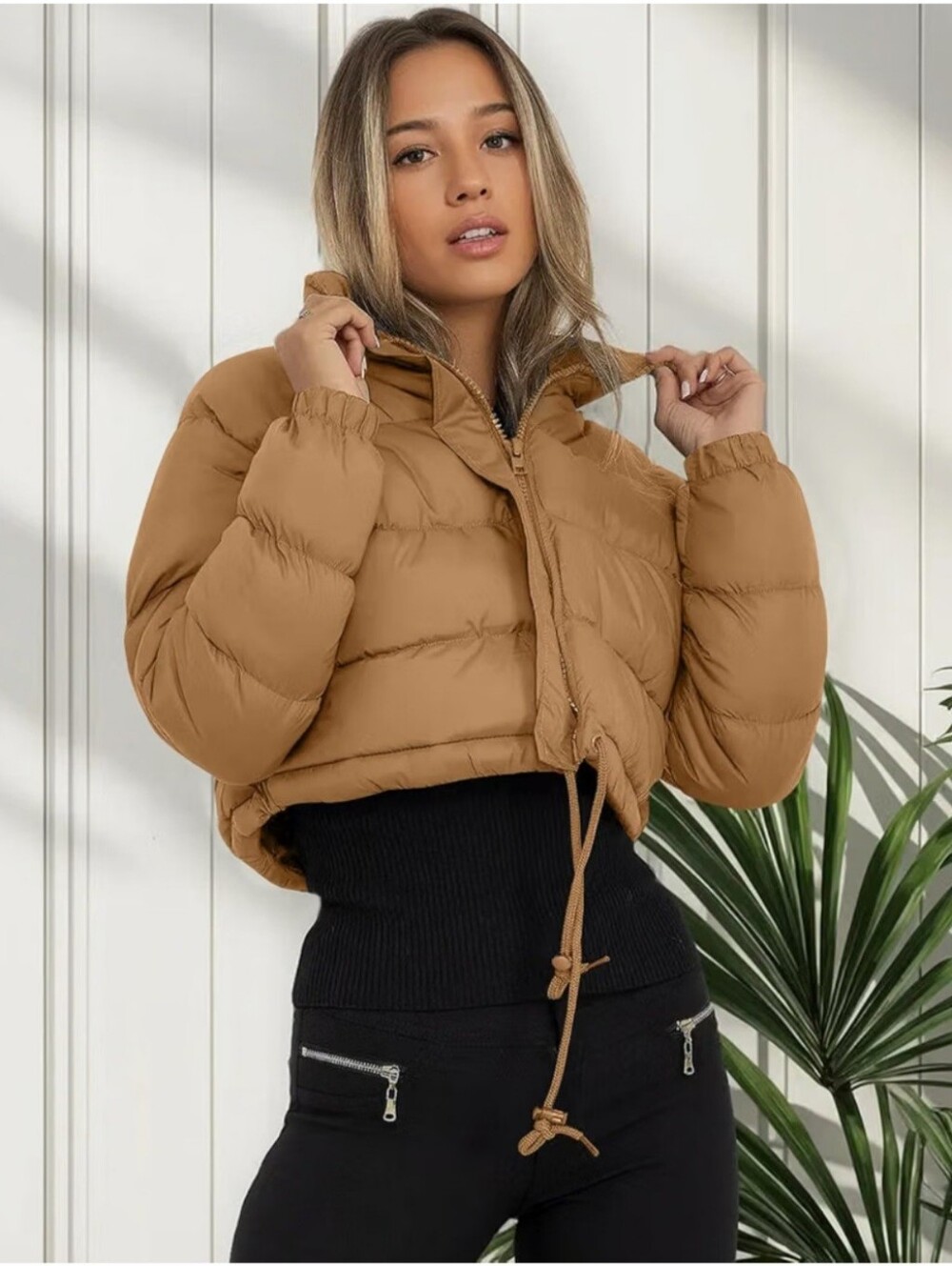 PBCropped Puffer Jacket